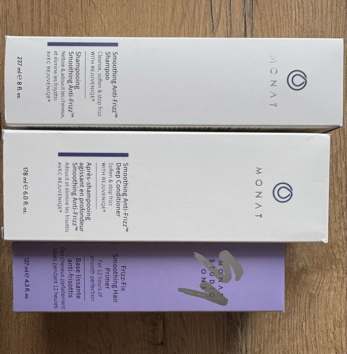 Zestaw MONAT Smoothing Anti-Frizz