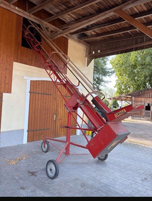 Podajnik taśmociąg kostek słomy siana kemper be Fella ba gruse