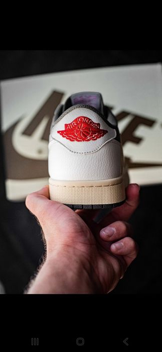 Travis scott x Air Jordan 1 Low Phantom