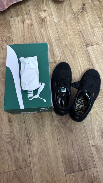 Puma suede black 37.5