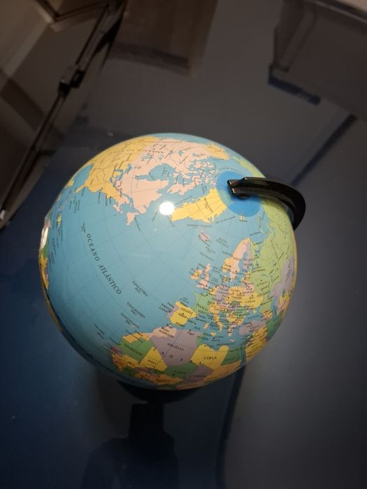 Globo giratório como novo