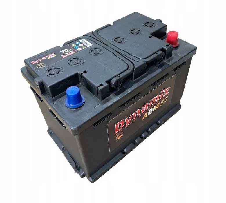 Akumulator DYNAMIX 70Ah 760A AGM B. Głowackiego 12
