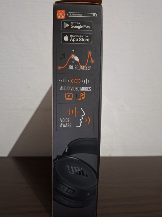 Słuchawki bezprzewodowe JBL Tune 520 BT Nauszne Bluetooth 5.3 Czarny