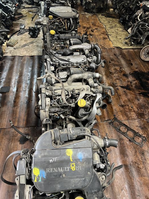 Мотор Двигун 1.9DTI F8t F9QT Renault Kangoo laguna Trafic Volvo Clio