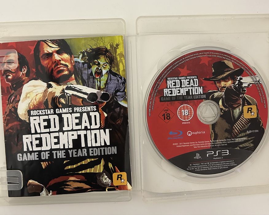 Pack 4 jogos PS3- Red Dead Redemption GOTY + GTA V+ Uncharted 2 e 3