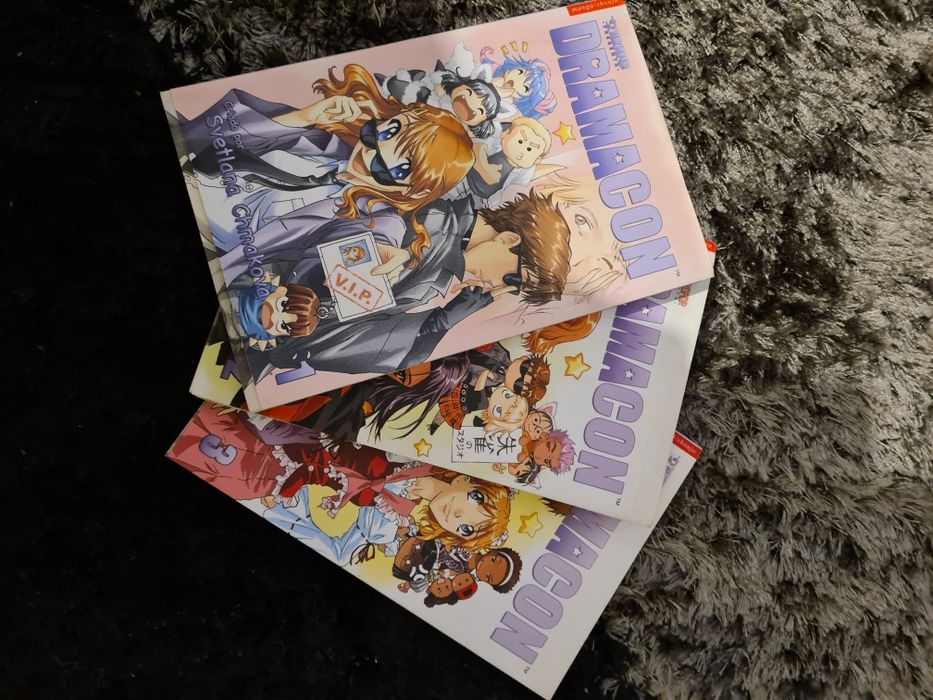Livros "Drama Con" Manga