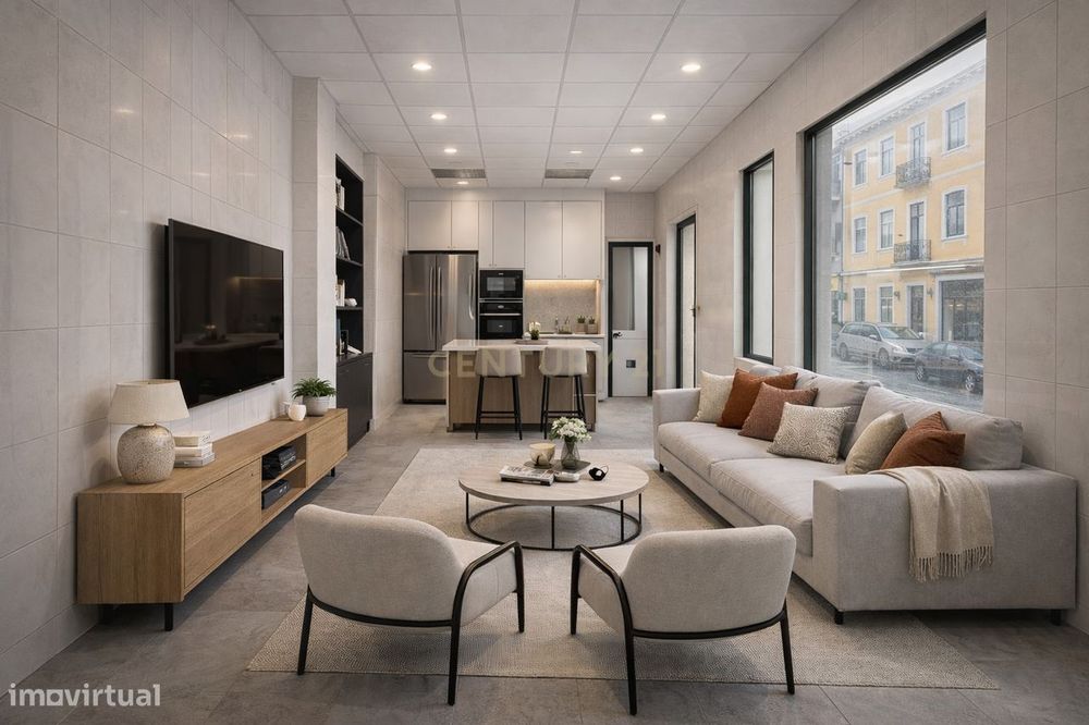 Apartamento T1 na Ajuda