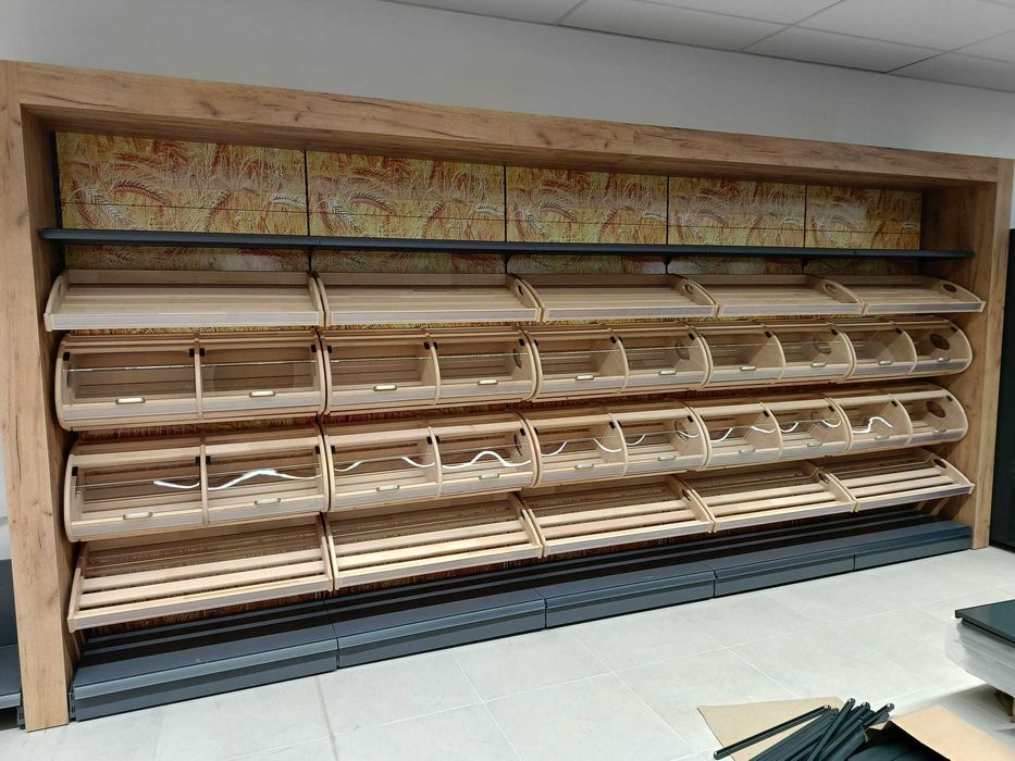 Regał piekarniczy, regał na pieczywo 100cm, chlebaki,półki piekarnicze