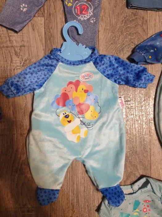 одежда костюмчик пижама бодик платье для  беби борн baby born