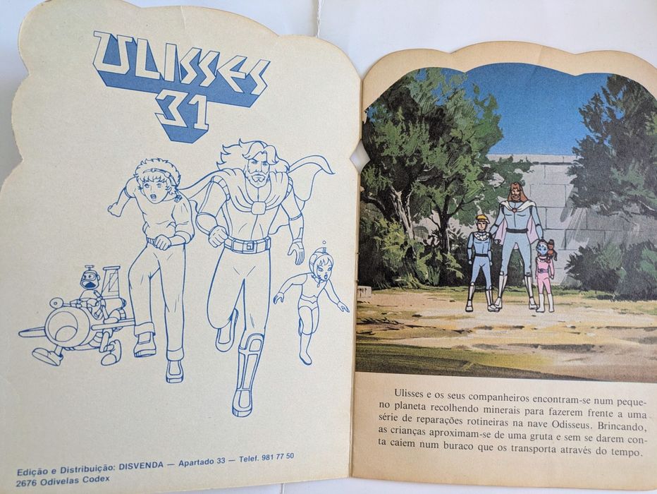 Livro de aventura "Ulisses 31, Ulisses encontra Ulisses", n*3, Disvenda