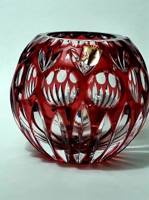 редкая очень красивая хрустальная ваза нахман (Nachtmann) Германия