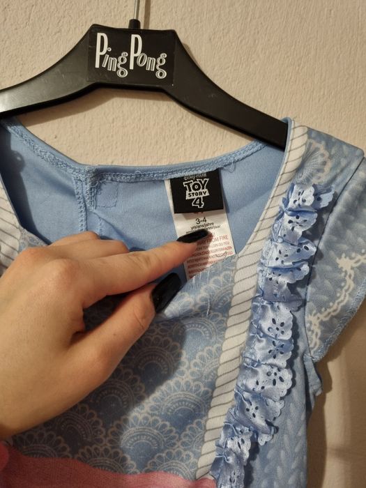 Strój kombinezon przebranie kostium karnawał pasterka toy story disney