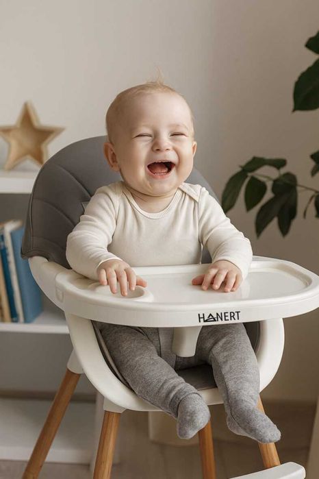 Дитячий стільчик для годування столик 2 в 1 стульчик Hanert Liebe