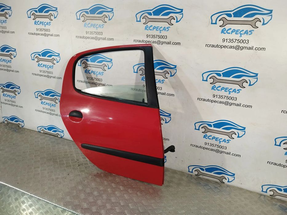 PORTA TRASEIRA TRÁS DIREITA PEUGEOT 206 2AC 901253 FECHO ELEVADOR