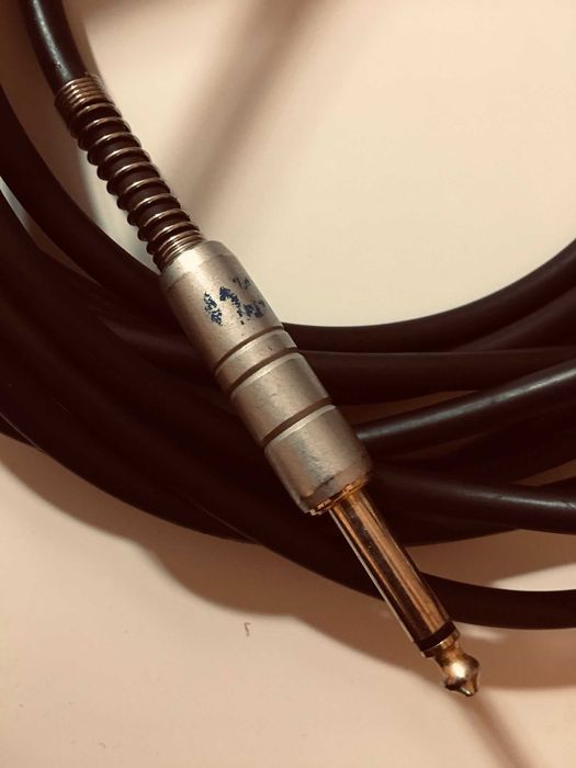 Cabo p Guitarra Eléctrica ou Guitarra Baixo - Alta-Qualidade 8,0 m