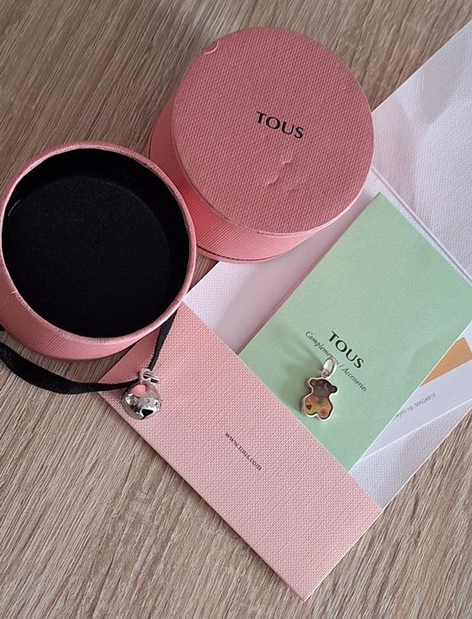 Tous zawieszka srebro 925 masa perłowa oryginalna