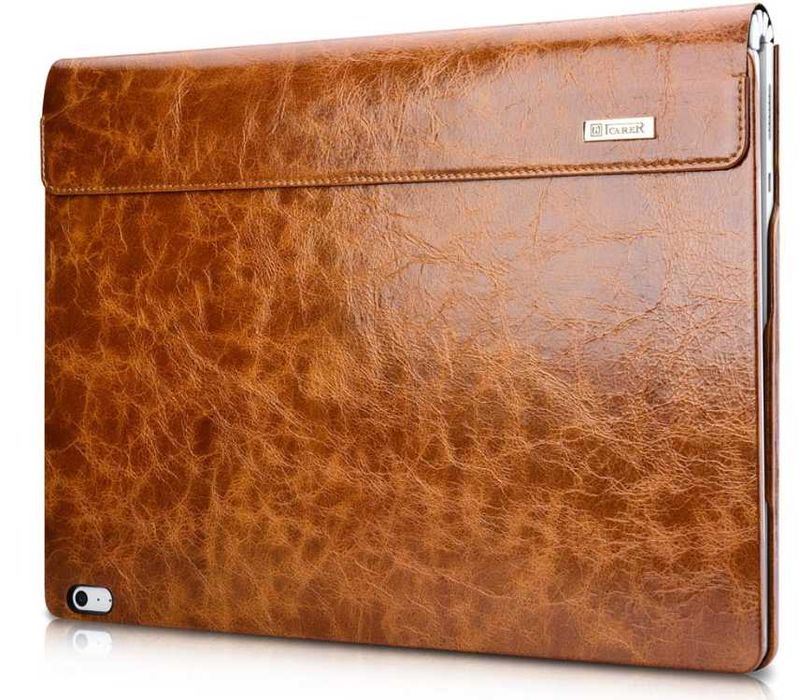 Skórzane Etui ICARER Microsoft Surface Book 2 13.5 brązowe