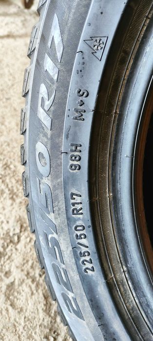БЕЗ ПРЕДОПЛАТШини/Резина/Колеса Pirelli 225 50 R17 98H RunflatЗима#282