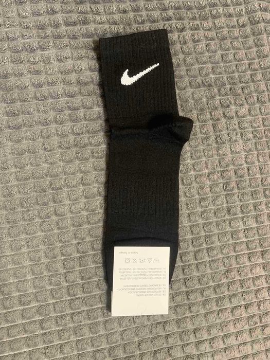 Середні шкарпетки Nike Преміум чорні | Носки Найк | шкарпетки найк