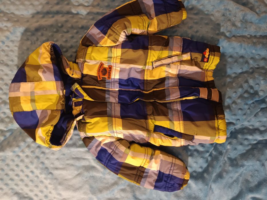 Ciepła lekka kurteczka 80-86cm Lego