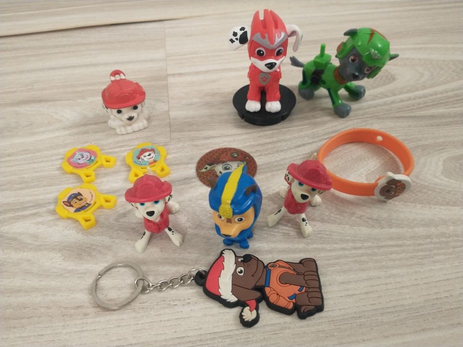 Mix zabawek psi patrol