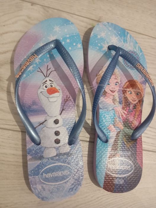 Havaianas da frozen nunca usadas
