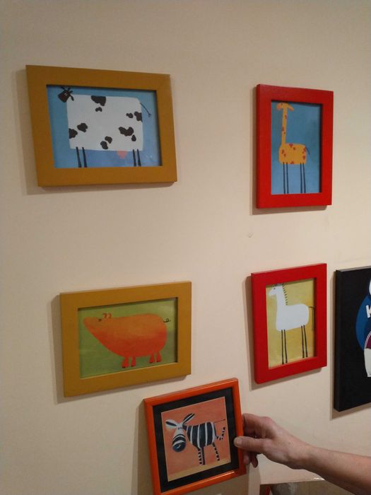 Zestaw obrazki na ścianę dla dzieci