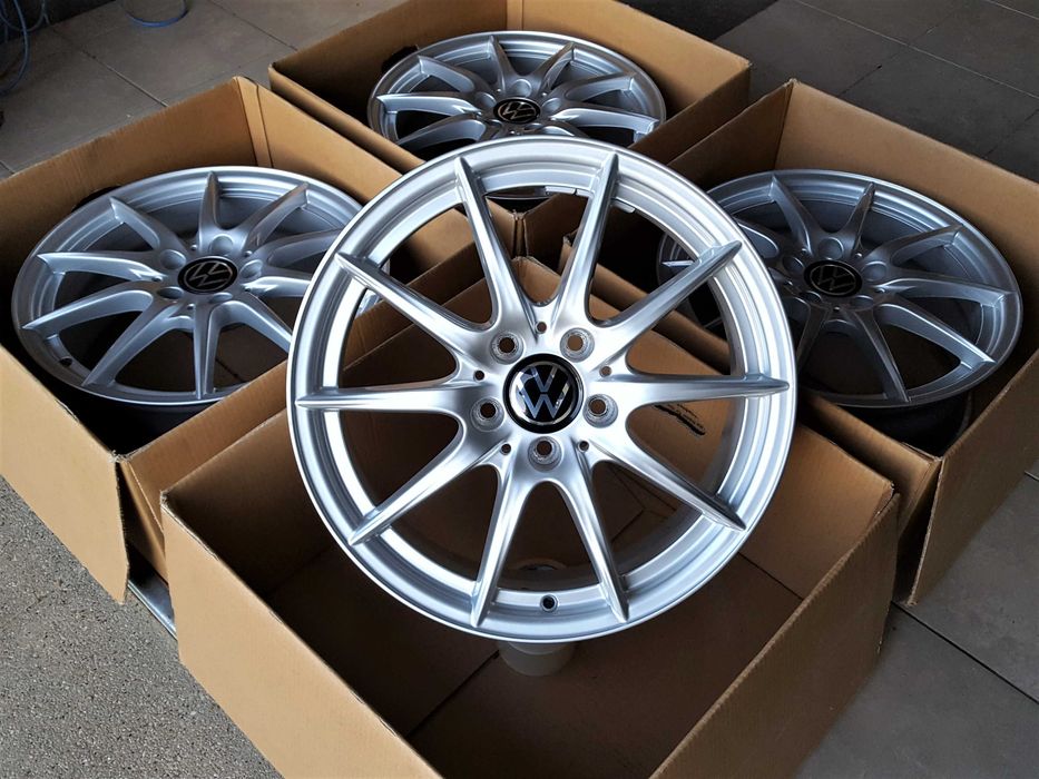 Alufelgi 17 5x112 VW Golf Passat Touran Jetta Caddy T-Roc J Nowe 270#