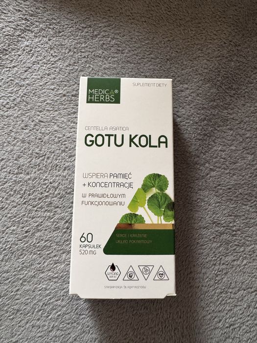 Gotu kola wąkotka azjatycka