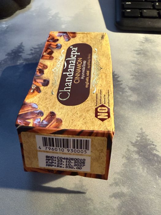Chandanalepa mydło cynamonowe sri lanka