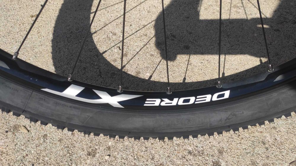 Roda 29 Shimano XT 15x100 com disco CL XT ice tec