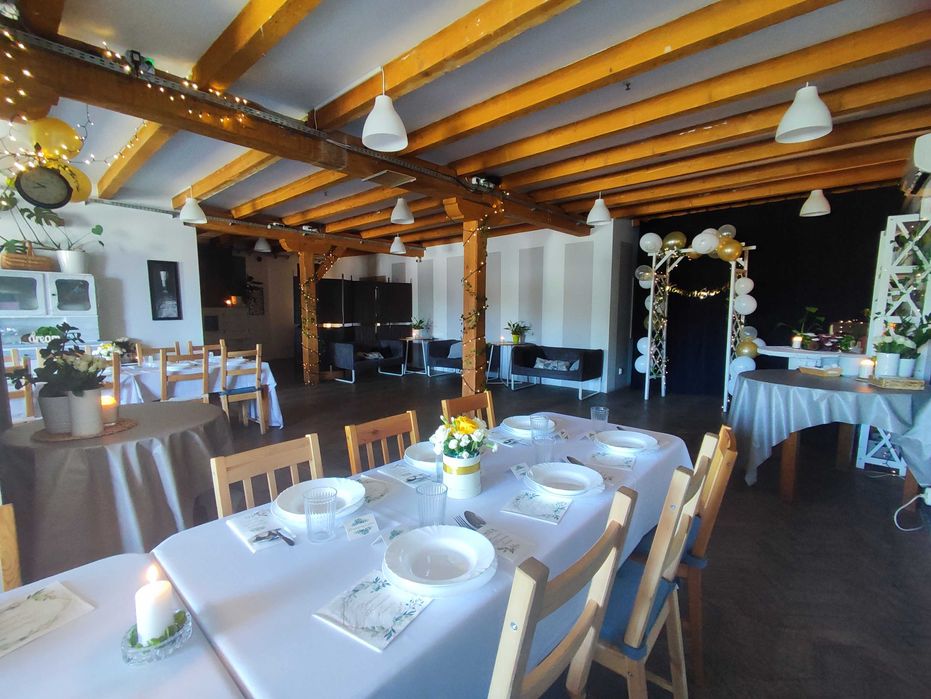 wynajem - przyjęcie weselne, chrzciny, komunia, uroczystość rodzinna