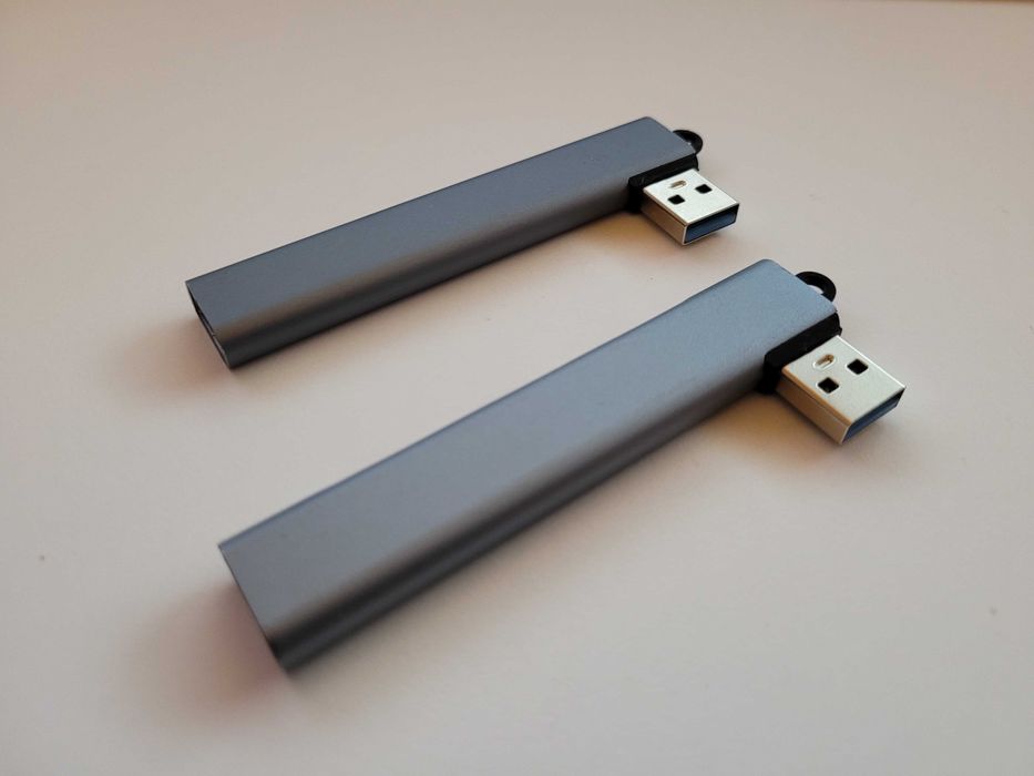 2 szt. Hub adapter przejściówka marki "Alogy" wersja slim 4 x USB-A