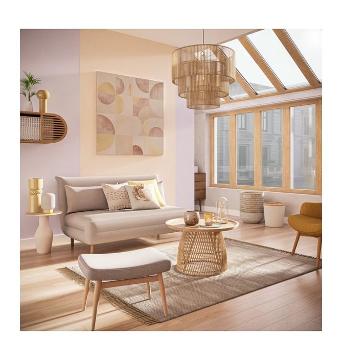 Sofá-Cama Nio - 2 lugares Bege - Maisons du Monde