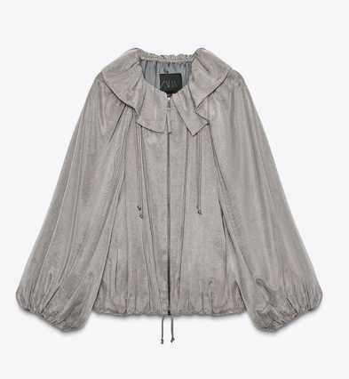 ZARA nowa szara bomberka r. M