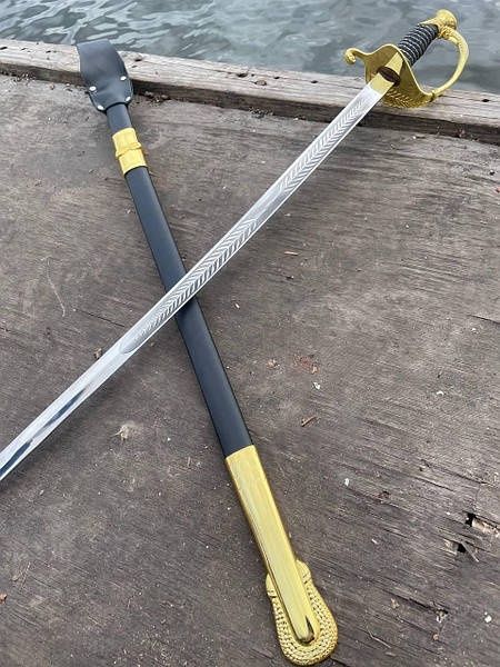 Сабля офіцерська ВМФ США, шабля, шпага
