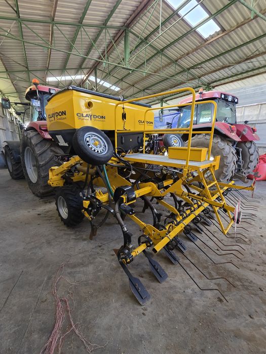 Siewnik striptill Claydon 3m z nawożeniem, siew pasowy