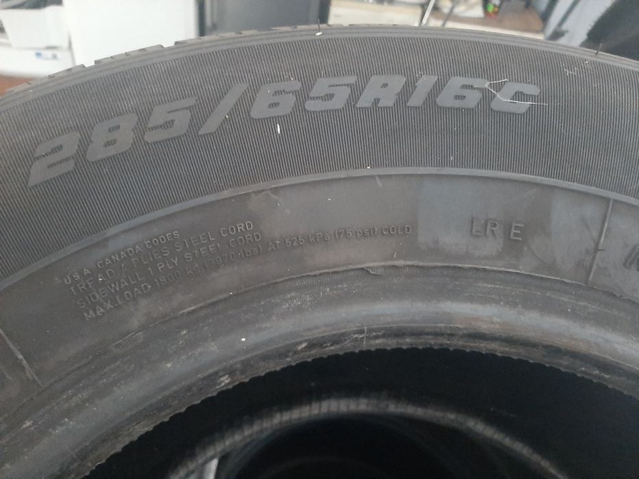 285 65R16C Goodyear