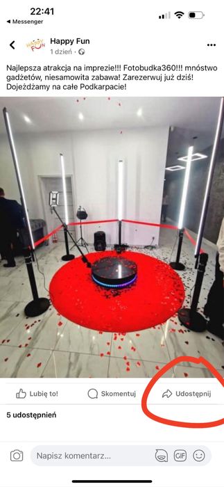 fotobudka360 wideobudka360 dmuchaniec ciężki dym