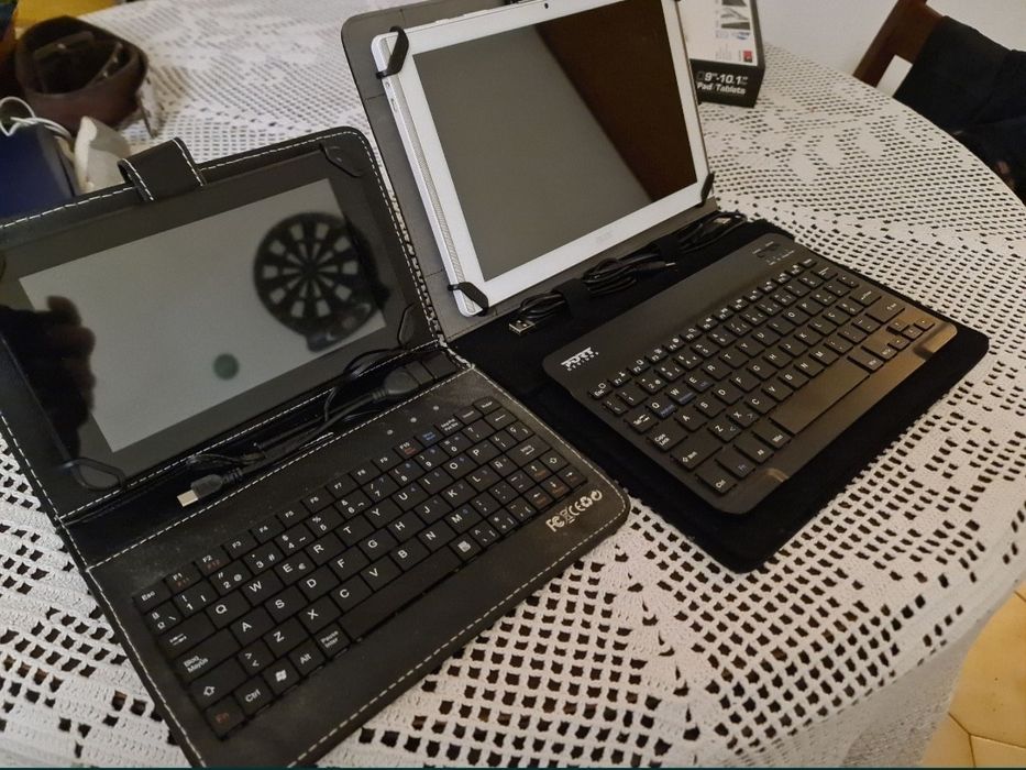 Tablets de 10 e 7 polegadas