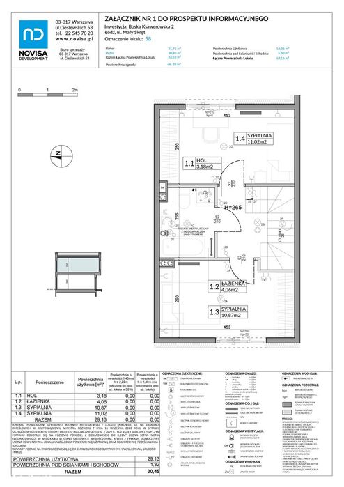3-pokojowy dom 61m2 + ogródek Bezpośrednio
