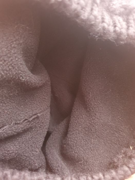 Czapka wełniana z polarem
