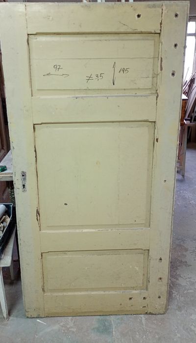 Stare drewniane drzwi