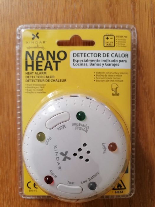 5 Detectores de fumo - NOVOS