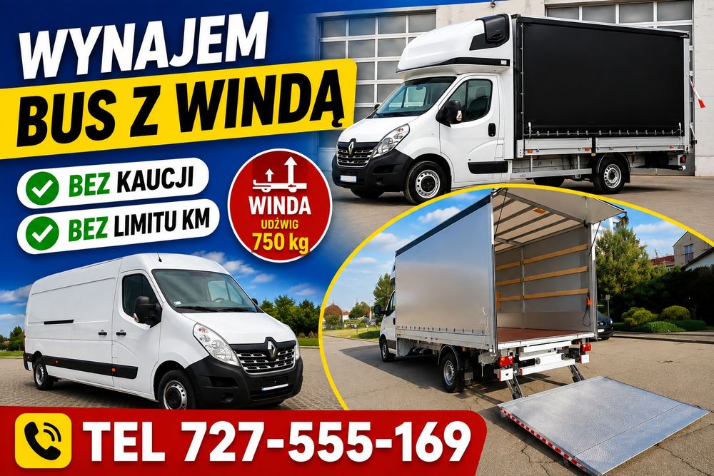 Wynajem Lawety - BEZ KAUCJI Auto Laweta WOLNA OD RĘKI