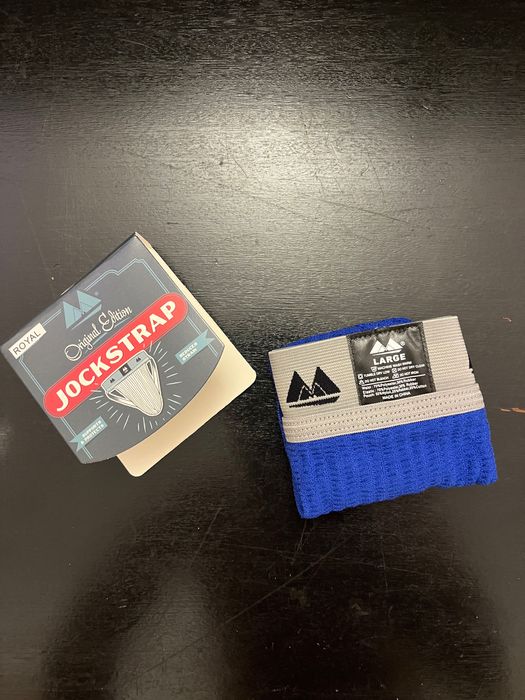 Jockstrap męskie, rozmiar L, dawniej bike niebieskie, nowe