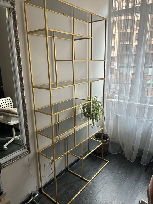 Полиці металеві декор