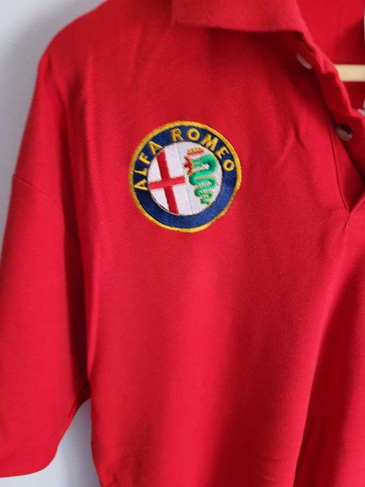 Polo Vermelho Alfa Romeo