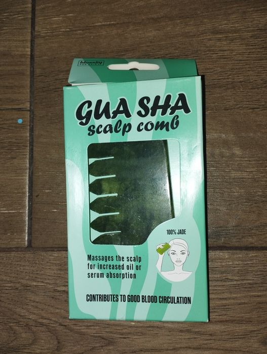 Grzebień gua do skóry głowy