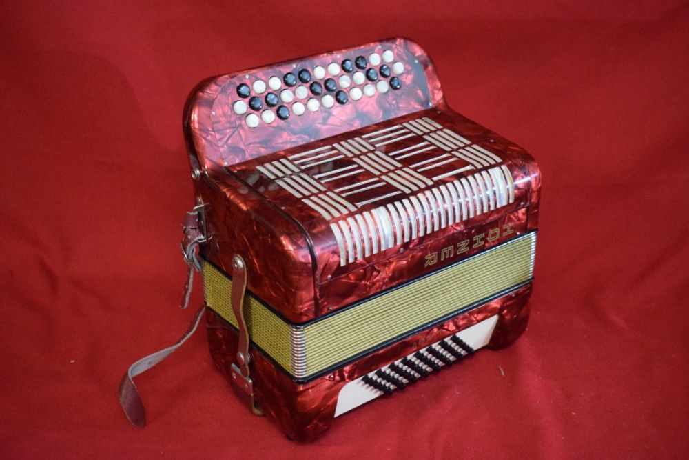 Hohner Amati Accordion, 2-Row, 48 Bass, No. 7264740306535425122